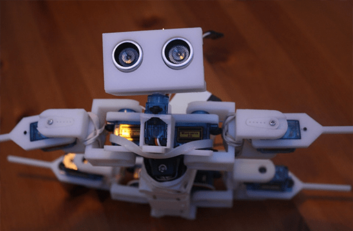 servo system in a robot